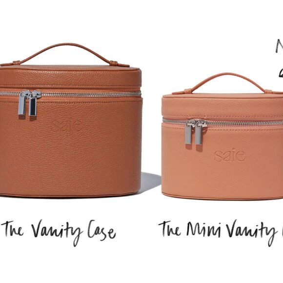 Brand new - Saie Mini Vanity Case in the color Peach - Picture 2 of 9